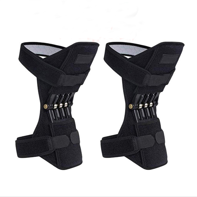 Knee Pad Knee Braces Support Power Lifts Knee Protection Boost Power Lift Knee Pads with Powerful Rebounds Spring Force