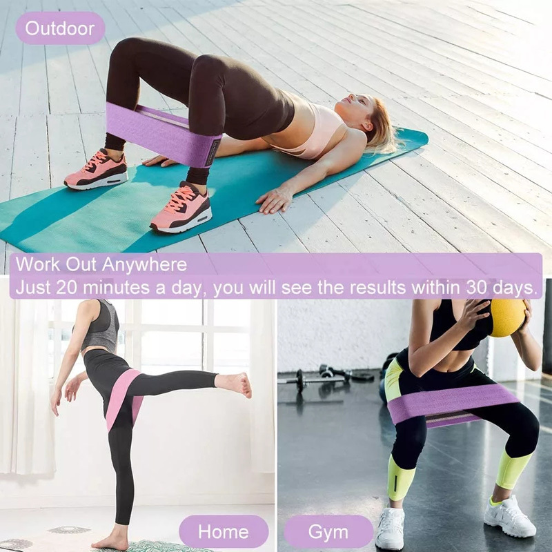 Exercise Resistance Bands For Legs And Butt Set Bands