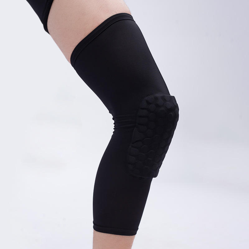 Knee Pads Knee Brace, Hex Knee Pad  Anti-Collision Support Men Women Knee Leg Compression Sleeve for Basketball Volleyball Running Working