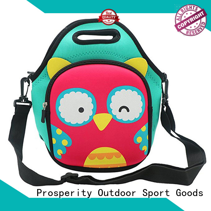 Prosperity wholesale neoprene bags with accessories pocket for sale
