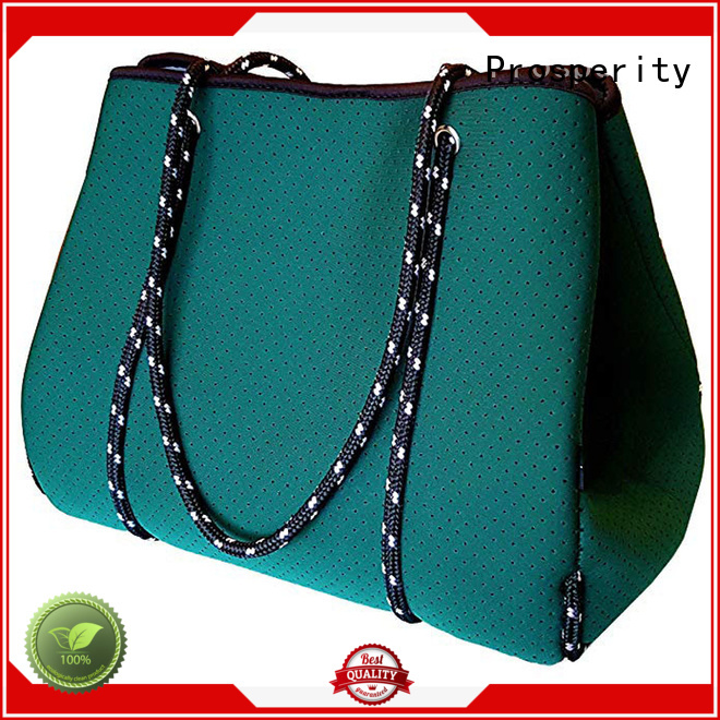 Prosperity wholesale neoprene bags carrier tote bag for sale